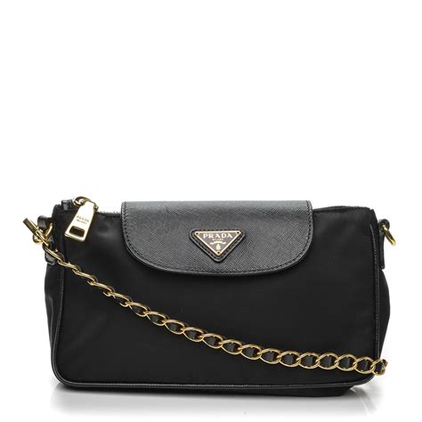 prada crossbody tessuto saffiano nero bag|Prada saffiano leather odette bag.